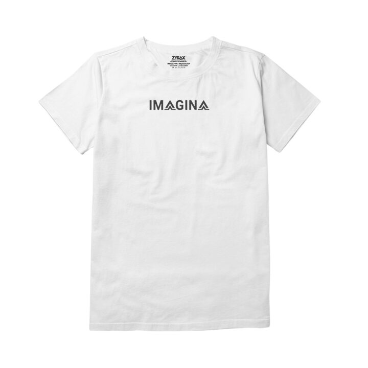 Camiseta-Imagina-Blanca-Unisex-De-La-Tienda-De-La-Imaginacion-De-Zykax