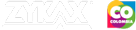 Logo de ZYKAX estudio creativo de fantasía y ciencia ficción, con Colombia Marca País