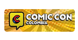 Logo del evento Comic Con en Medellín, Colombia con participación de Zykax