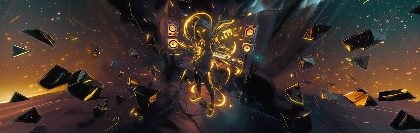 KABOOM y el Tótem Sónico, serie, película y cómic de fantasía musical creada por ZYKAX Entertainment en Medellín, Colombia