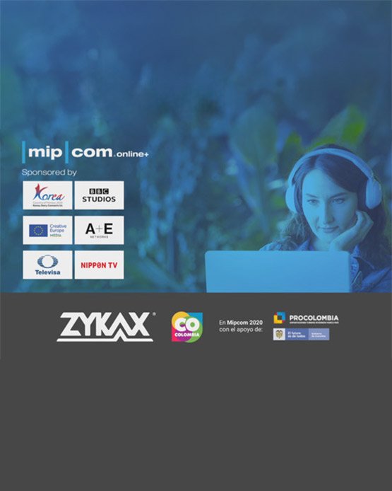 ZYKAX en MIPCOM Cannes representando a Colombia con sus contenidos originales de fantasía y ciencia ficción en el mercado internacional de contenidos audiovisuales