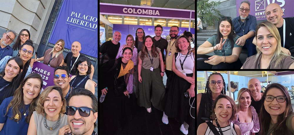 ZYKAX at Ventana Sur, featuring the participation of Colombian creators in the audiovisual market.