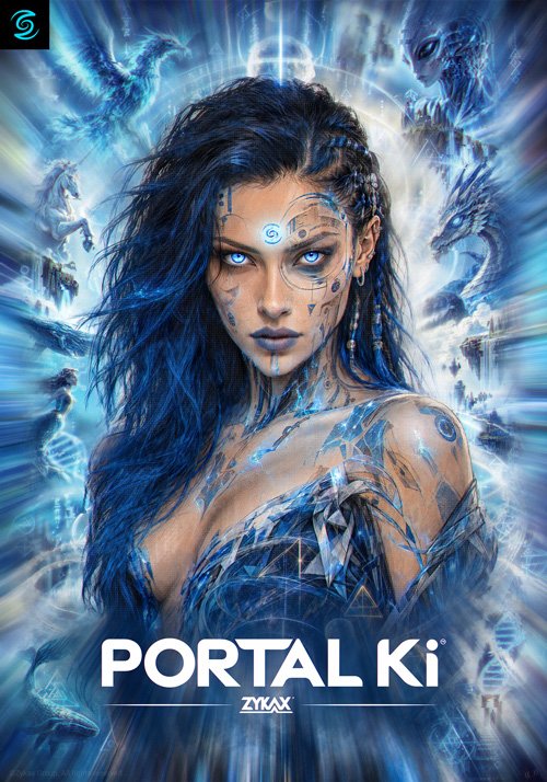 Poster of Portal Ki, an original fantasy adventure universe by ZYKAX